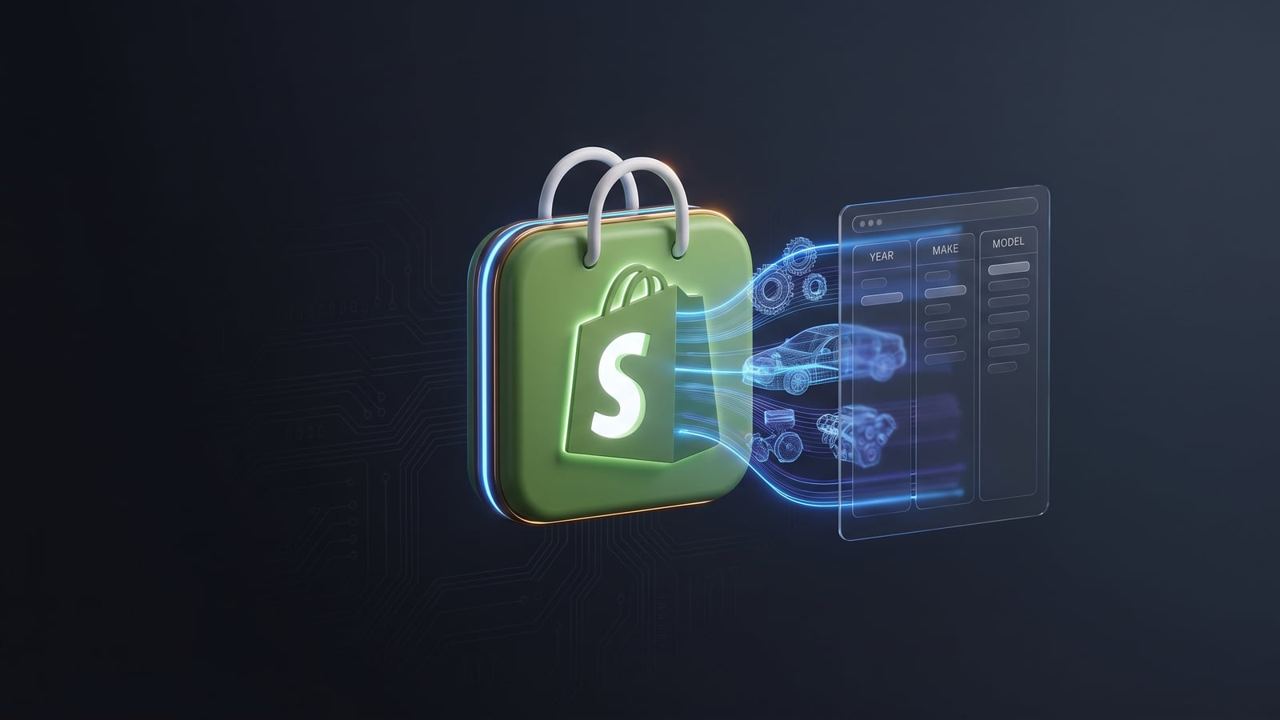 Automotive — Year/Make/Model Filtering for Auto Parts Stores — illustration