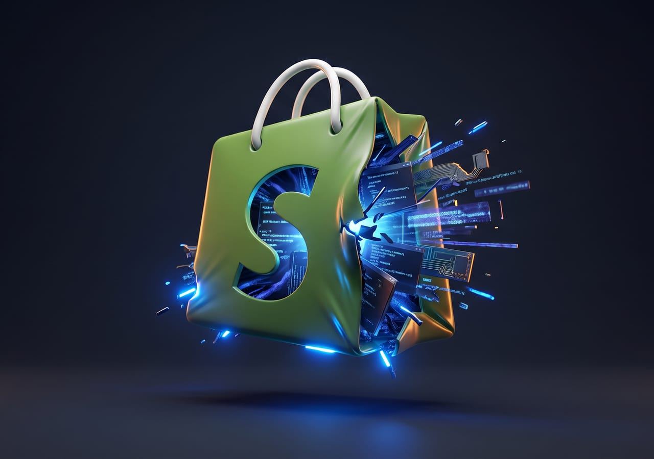 Shopify — Outgrown Shopify Theme: When to Build Custom in 2026 — illustration