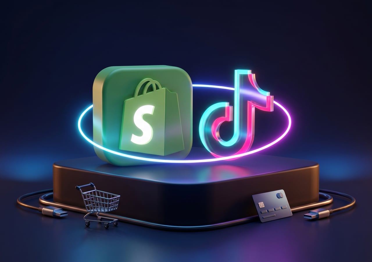 Social — TikTok Shop and Shopify: What Brands Need to Know — illustration