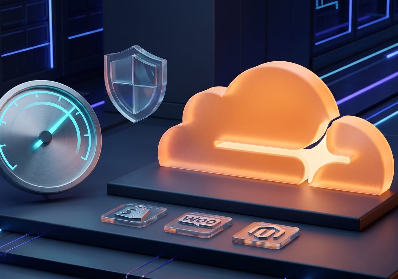 Engineering: What Is Cloudflare? Speed Test, CDN and WAF for Ecommerce (illustration)