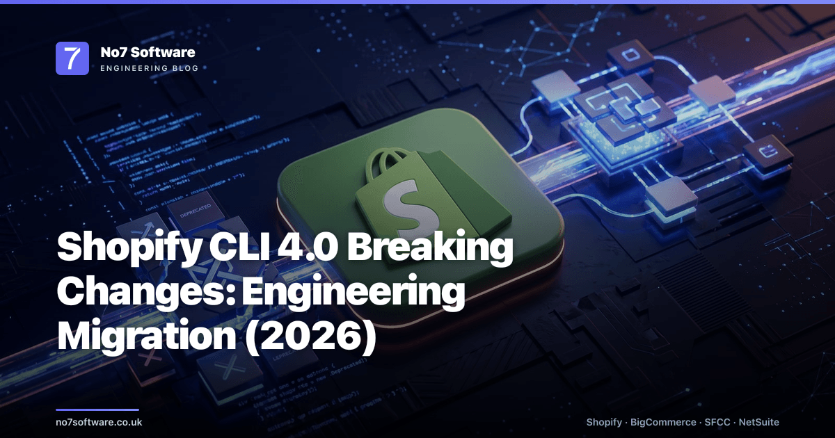 Shopify CLI 4.0 Breaking Changes: Engineering Migration (2026)